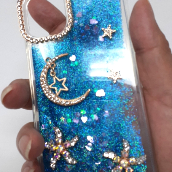 iPhone Case Bling Quicksand Waterfall Liqu… - Picture 15 of 16